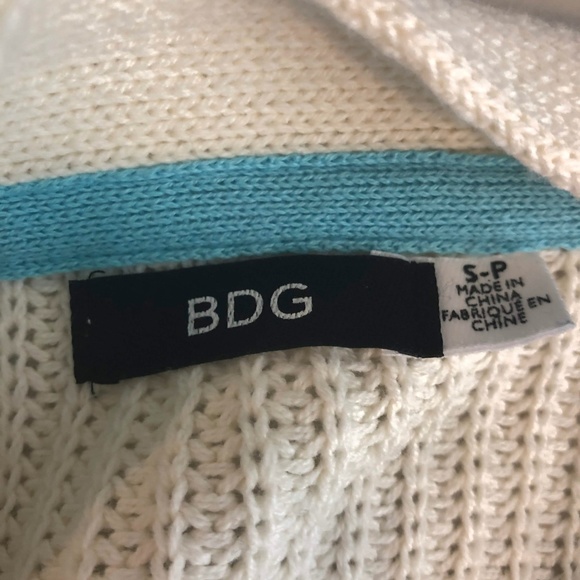 BDG Oversized Chunky Ivory Cardigan Sweater Long - Picture 6 of 6